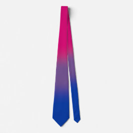 Stilfull Unisex Bisexuell Pride Flagga Slipsklöver Slips