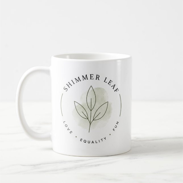 Stilfull vardagskopp för kaffe & te kaffemugg (Vänster)