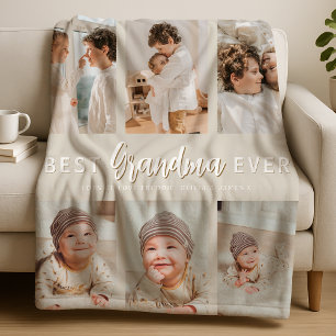Stilfull världens bästa mormor någonsin 6 bilder fleecefilt