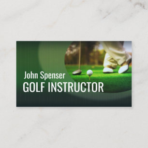 Stilfull visitkort för Golflagledareputter