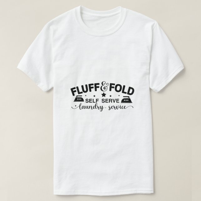 Stilfull vit och svart presentidé t shirt (Design framsida)