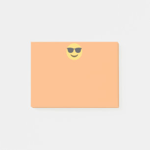 Stilfulla Emoji med exponeringsglas Post-it Block