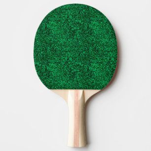 Stilfulla Glitzy gröna SequinSparkles Pingisracket