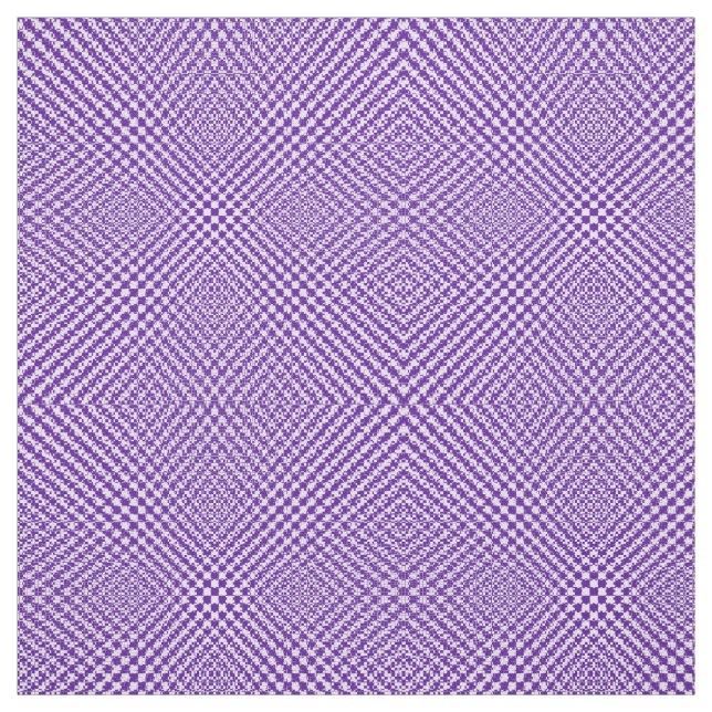 Stilfulla lilor mönstrad texturerad Herringbone Tyg (Provkarta)