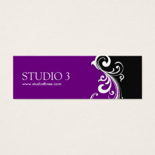 Stilfulla mini- visitkortar litet visitkort