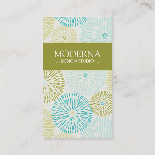 Stilfulla och moderna visitkortar visitkort (Framsida)