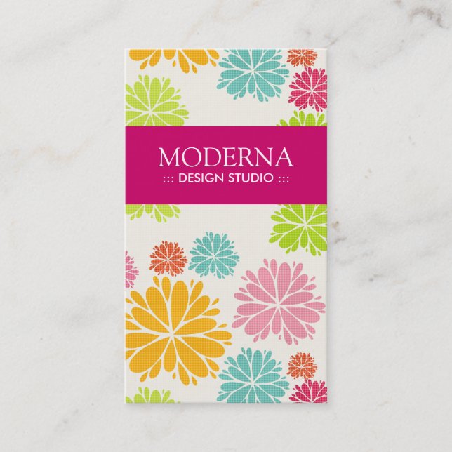 Stilfulla och moderna visitkortar visitkort (Framsida)
