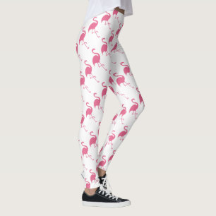 Stilfulla rosa Flamingos Leggings
