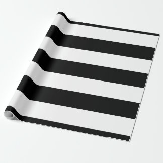 Stilfulla svartvita randar presentpapper
