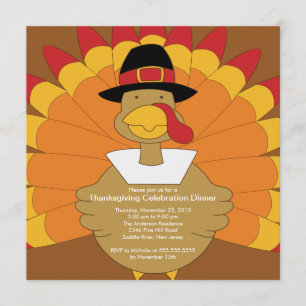 Stilfulla Turkiet thanksgivinginbjudningar Inbjudningar