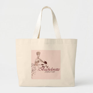 Stilfullt bacheloretteparty jumbo tygkasse