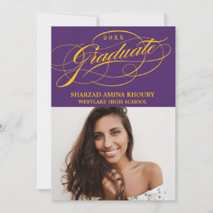 STILFULLT ELEGANTA SKRIFT 2 GRADUATE FESTINBJUDAN INBJUDNINGAR