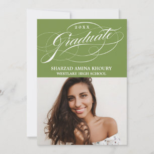 STILFULLT ELEGANTA SKRIFT 2 GRADUATE FESTINBJUDAN INBJUDNINGAR