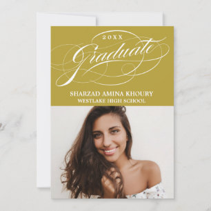STILFULLT ELEGANTA SKRIFT 2 GRADUATE FESTINBJUDAN INBJUDNINGAR