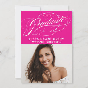 STILFULLT ELEGANTA SKRIFT 2 GRADUATE FESTINBJUDAN INBJUDNINGAR