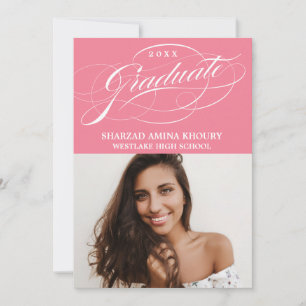 STILFULLT ELEGANTA SKRIFT 2 GRADUATE FESTINBJUDAN INBJUDNINGAR