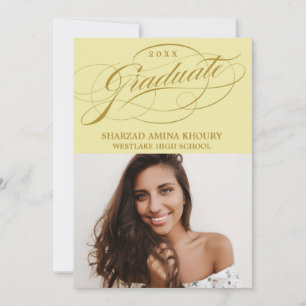 STILFULLT ELEGANTA SKRIFT 2 GRADUATE FESTINBJUDAN INBJUDNINGAR