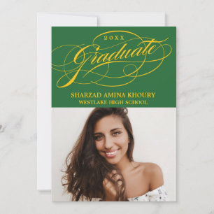 STILFULLT ELEGANTA SKRIFT 2 GRADUATE FESTINBJUDAN INBJUDNINGAR