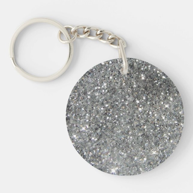 Stilfullt foto för silverglitterGlitz (Framsidan)