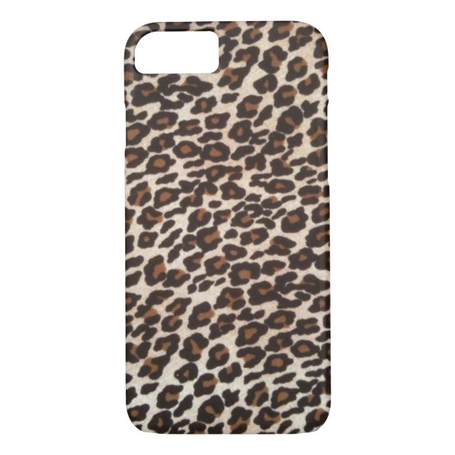 Stilfullt Leopardtryck Case-Mate iPhone Skal (Baksida)