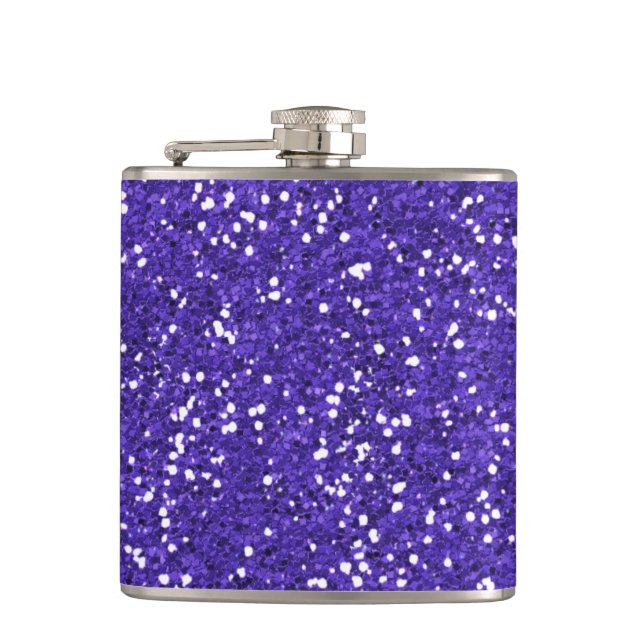 Stilfullt lilaglitter fickplunta (Framsidan)