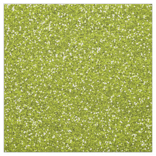 Stilfullt limefruktgröntglitter tyg