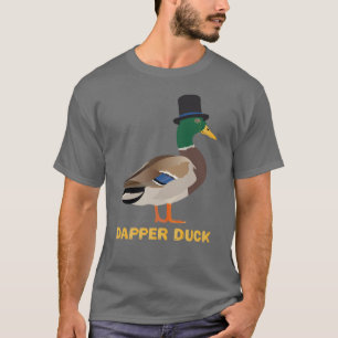 Stilig anka t shirt