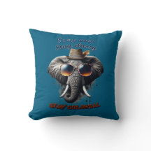 Stilig Elefant: Urban Cool Kastkudde