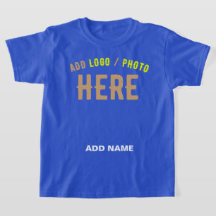 STILIG MODERN ANPASSAD DJUP KUNGALIG VERIFIERAD VA T SHIRT