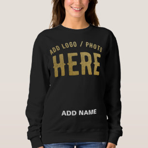 STILIG MODERN ANPASSNINGSBAR SVART VERIFIERAD VARU T SHIRT