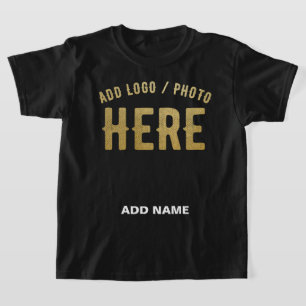STILIG MODERN ANPASSNINGSBAR SVART VERIFIERAD VARU T SHIRT