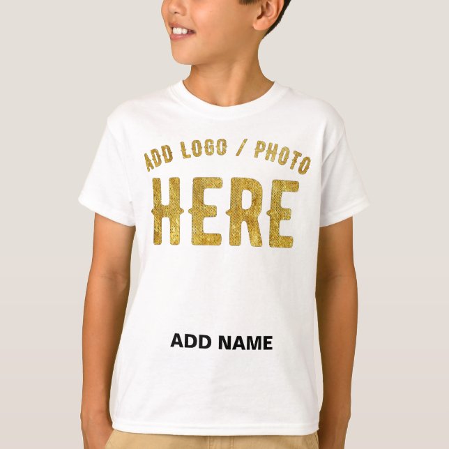 STILIG MODERN ANPASSNINGSBAR VIT VERIFIERAD VARUMÄ T SHIRT (Framsida)