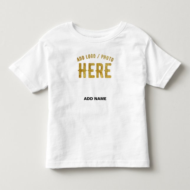 STILIG MODERN ANPASSNINGSBAR VIT VERIFIERAD VARUMÄ T SHIRT (Framsida)