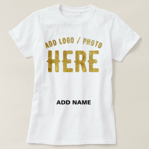 STILIG MODERN ANPASSNINGSBAR VIT VERIFIERAD VARUMÄ T SHIRT