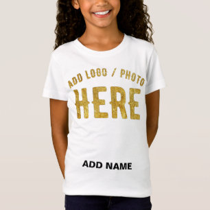 STILIG MODERN ANPASSNINGSBAR VIT VERIFIERAD VARUMÄ T SHIRT