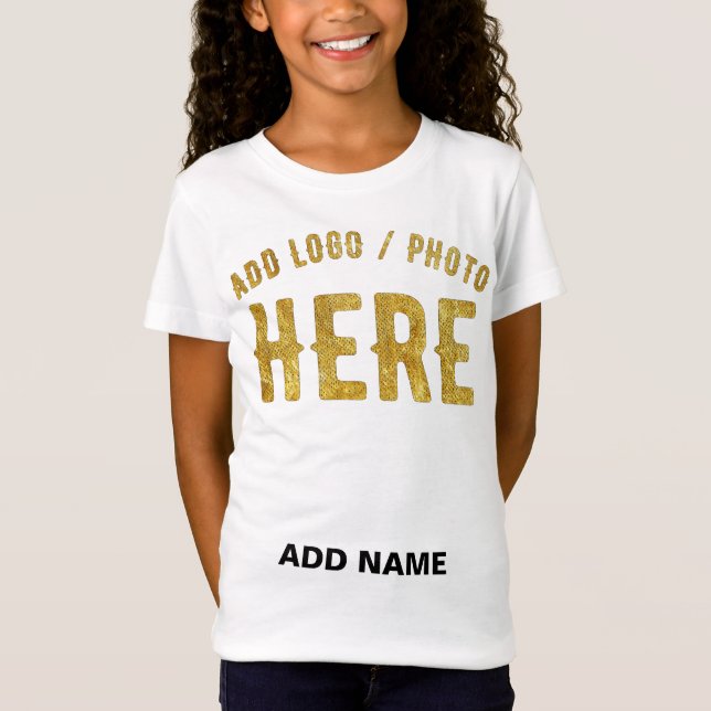 STILIG MODERN ANPASSNINGSBAR VIT VERIFIERAD VARUMÄ T SHIRT (Framsida)