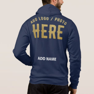 STILIG MODERN NAVBLÅ VERIFIERAD VARUMÄRKESKLÄDD T SHIRT