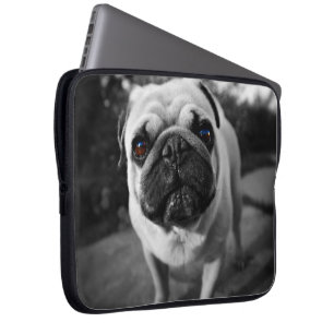 Stilig mops laptop sleeve