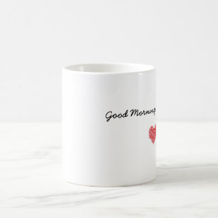 Stilig mugg för bra morgon