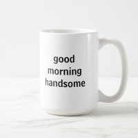 Stilig mugg för bra morgon