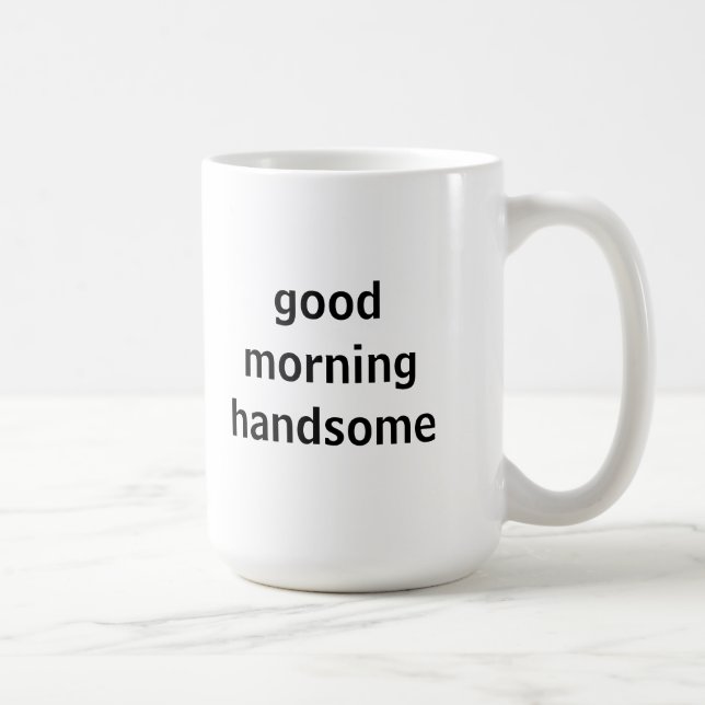 Stilig mugg för bra morgon (Höger)