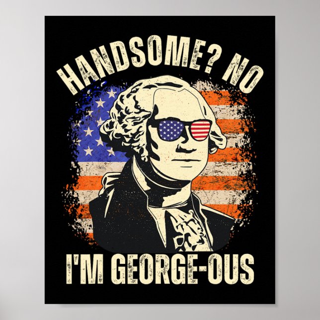 Stilig Nej jag är underbar George Washington 4e av Poster (Framsidan)