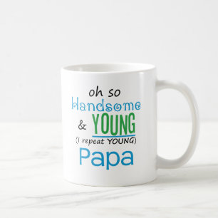 Stilig och ung pappa kaffemugg