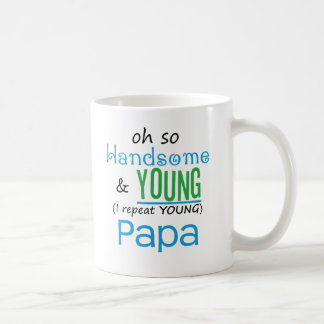 Stilig och ung pappa kaffemugg