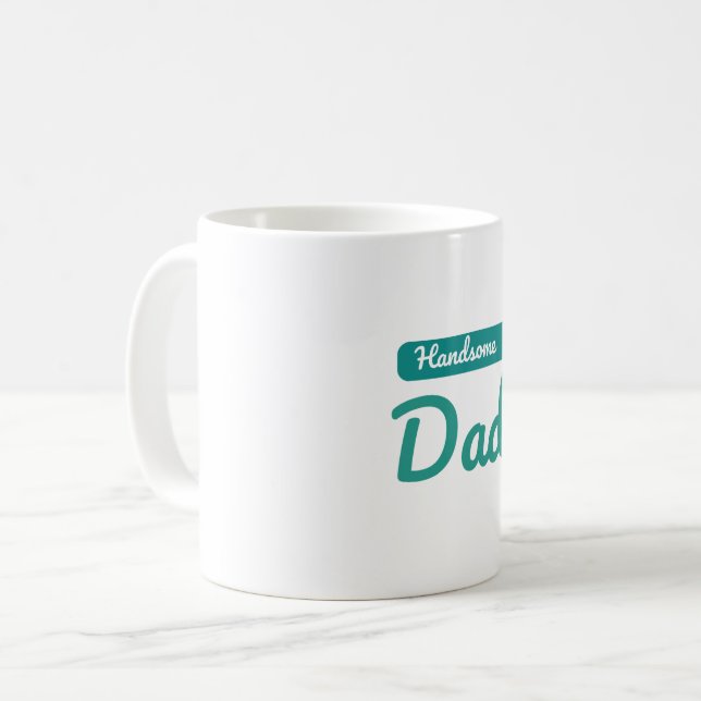 Stilig Pappa – Den Bästa Titeln en Man Kan Ha Kaffemugg (Framsida vänster)