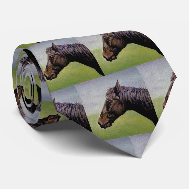 Stilig Quarter Horse Bailey halsduk Slips (Rullad)