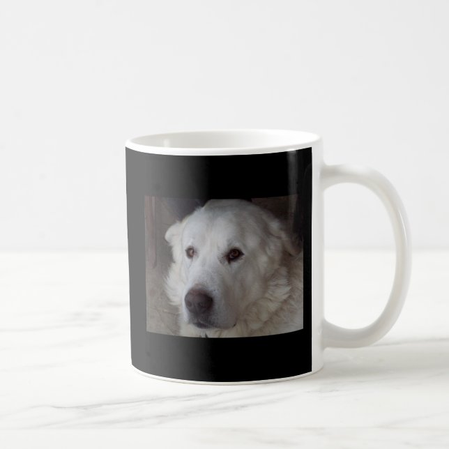 Stilig underbara Pyrenees hund Kaffemugg (Höger)