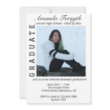 Stiliga examensfoton Grad-fest