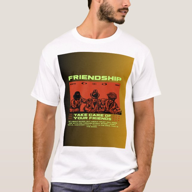 Stiliga herrt-shirts – bekväma vardagskläder f t shirt (Framsida)