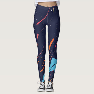 Stiliga höga kvinnors leggings